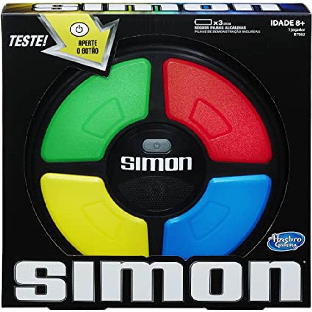 Jogo Simon - Clássico - Hasbro - Kidverte