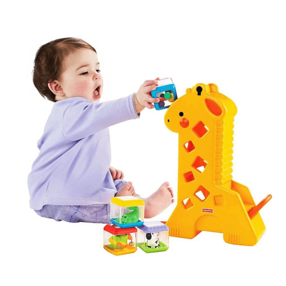 Girafa Musical com Blocos Pedagógicos - Fisher Price - Kidverte