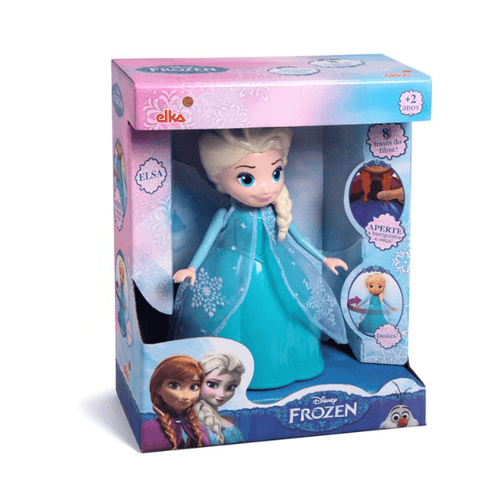 Boneca Elsa Frozen - Elka - Kidverte