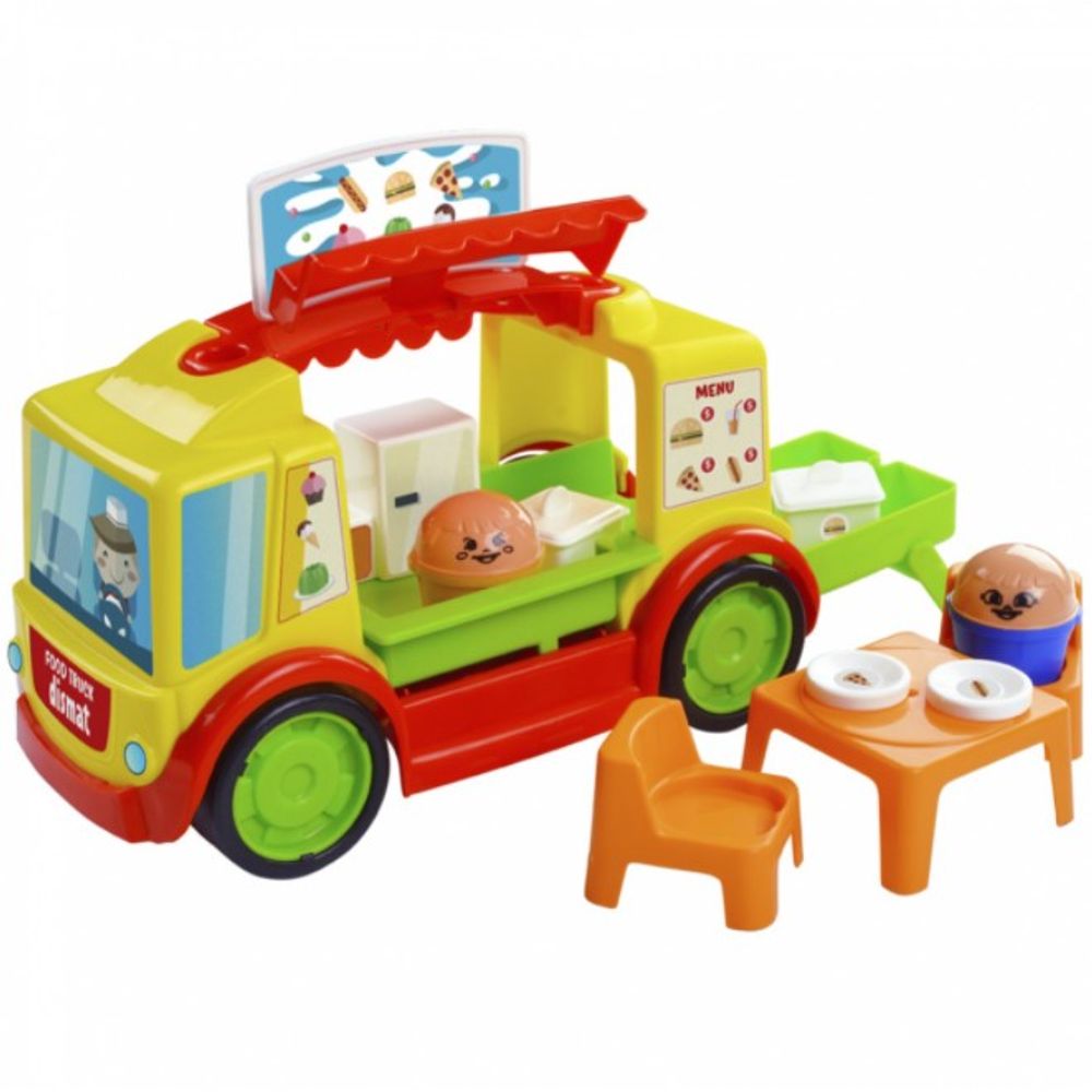 Carrinho Lanchinho Divertido 14 Peças Dismat Kidverte