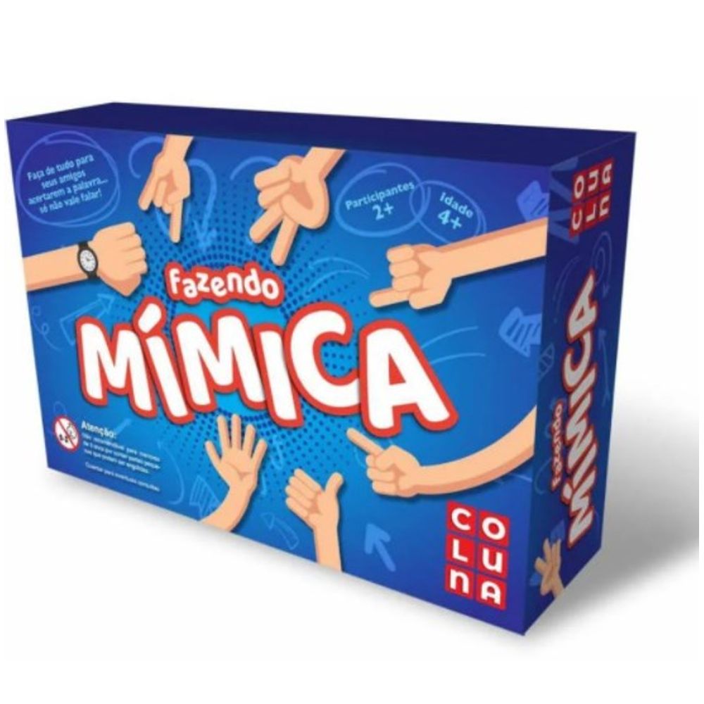 Jogo De Adivinhação Fazendo Mímicas Super Jogos Pais e Filho