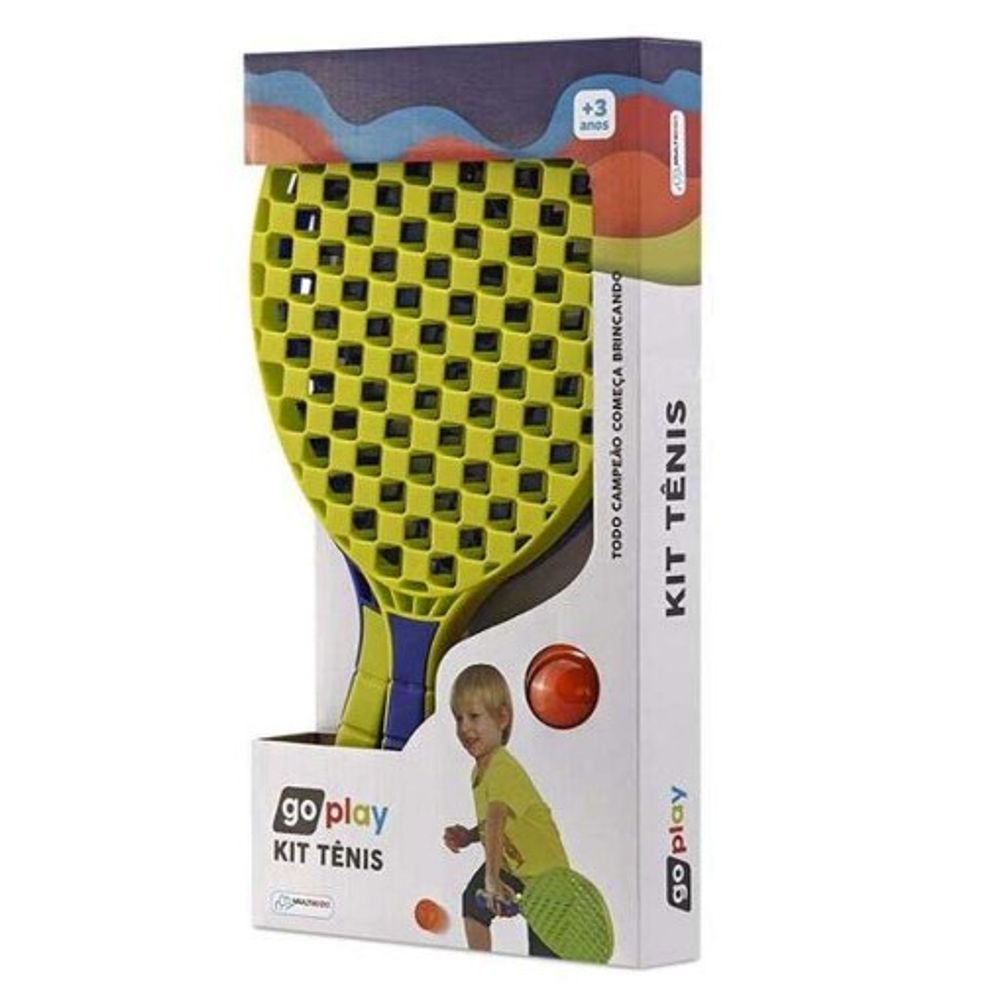 Jogo Infantil - Raquetes 2 Em 1 - Tênis E Badminton - Dm Toys em