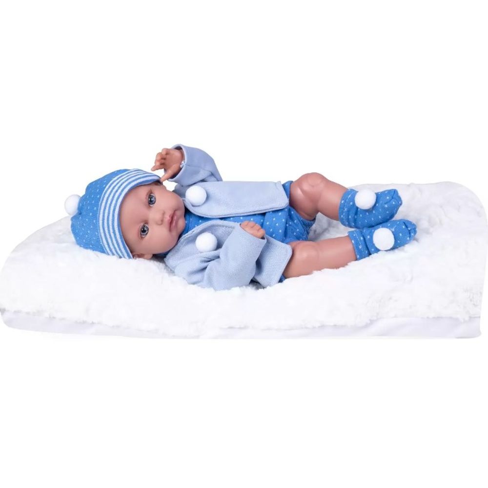 Boneco Bebê Boutique Dolls Reborn Menino - Super Toys - Kidverte