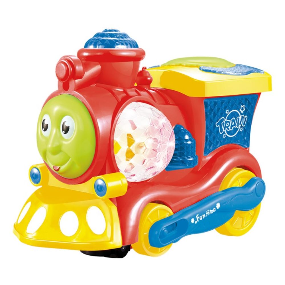 Brinquedo Trem Carrossel Bate e Volta Com Luzes Dm Toys em Promoção é no  Buscapé
