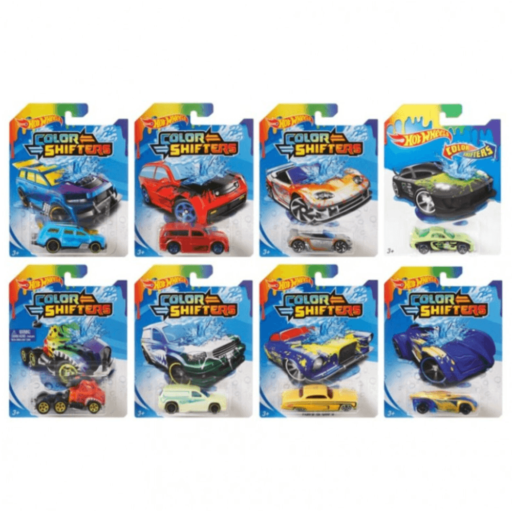 Carrinho Hot Wheels Muda De Cor - Color Shifters Sortido