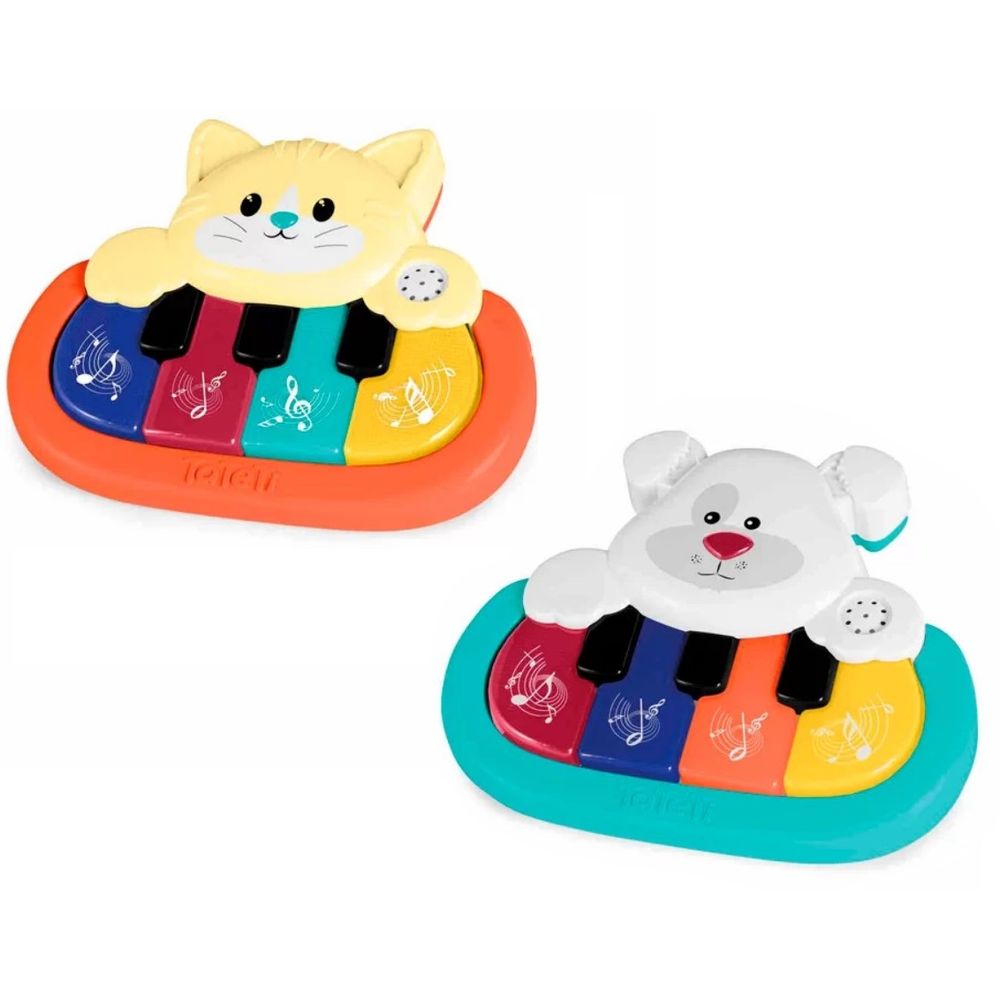 Brinquedo Infantil Teclado Music Pet - Com Som - Tateti