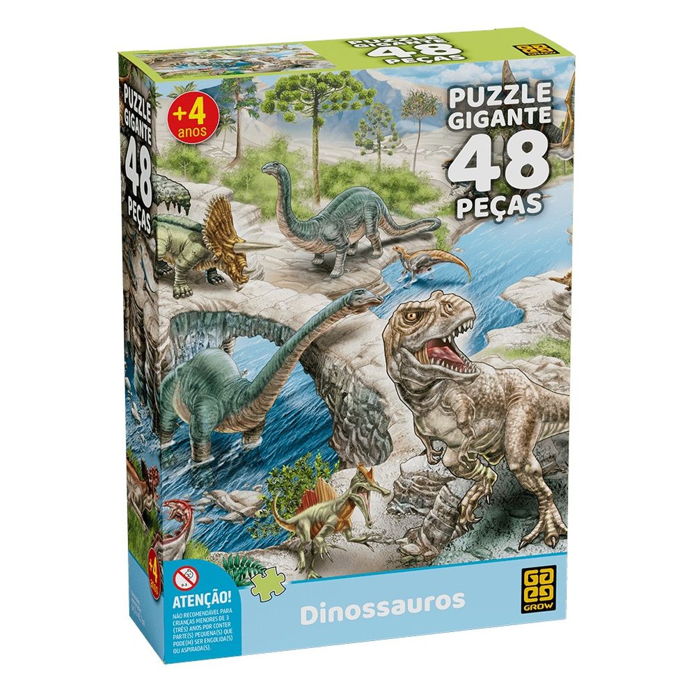 Jogo Super Memória 108 Figuras - Grow DINOSSAURO - Jogos de