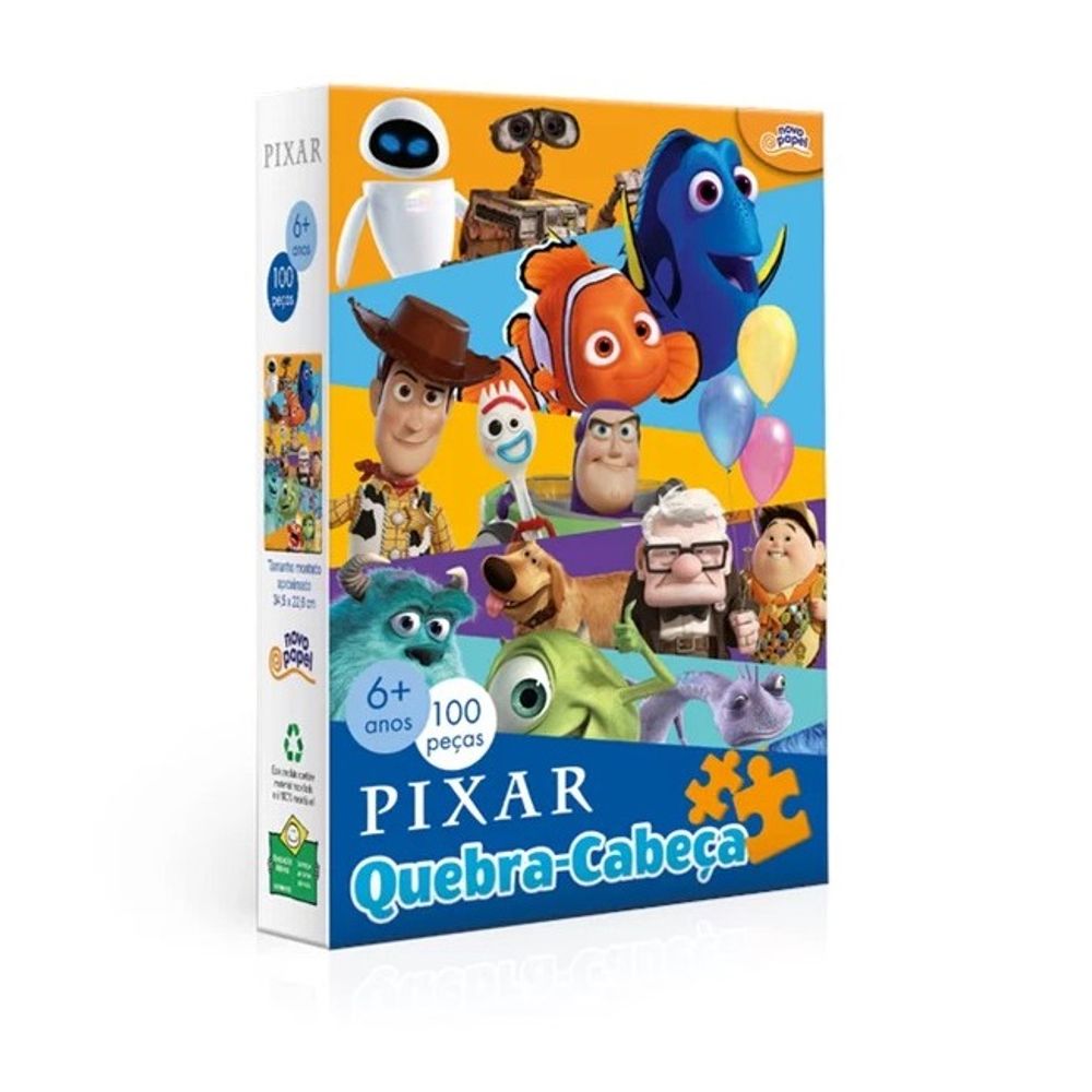 Kit de Jogos Divertidos Pixar Toyster DTKIT002 - Ri Happy