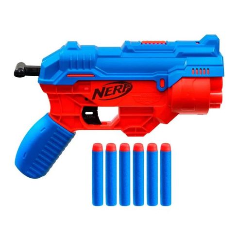 Lançador Nerf 12 Dardos Pistola Com Cartucho Disparos Rápido