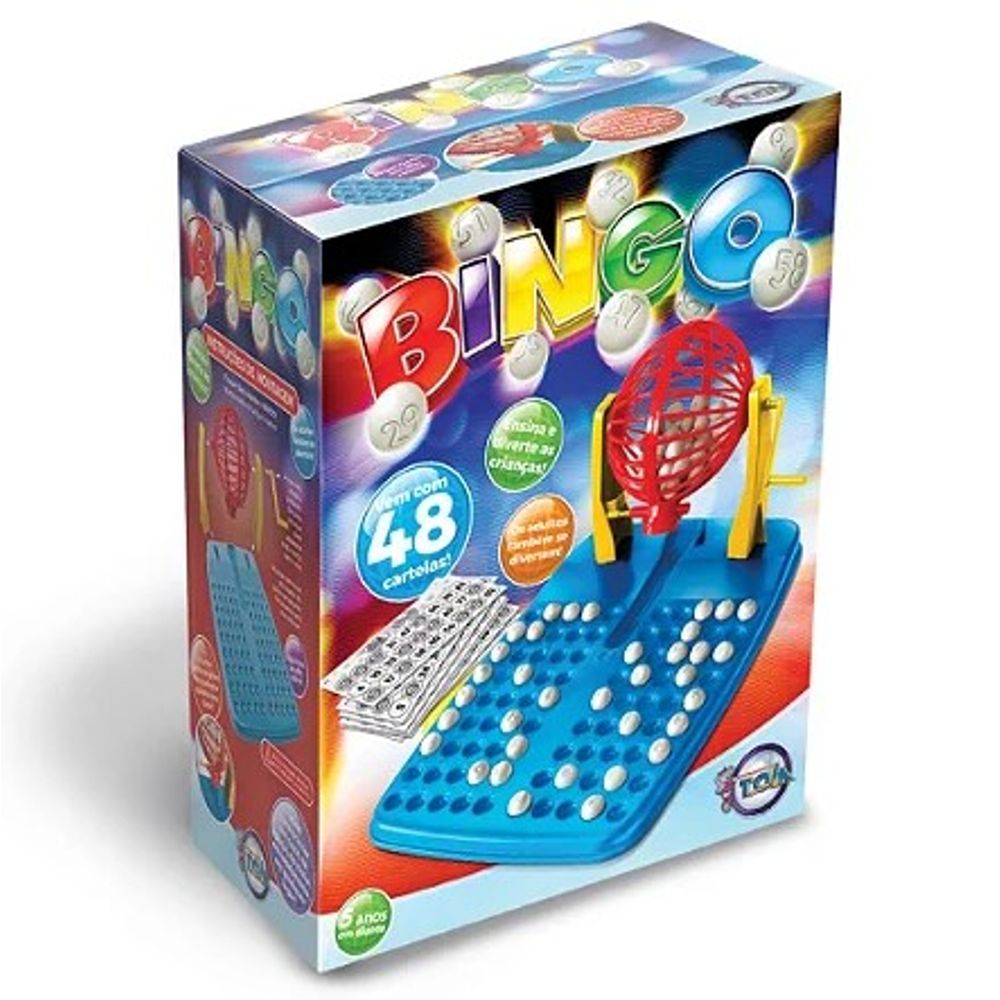 Bingo Jogo De Mesa 48 Cartelas Toia Brinquedos
