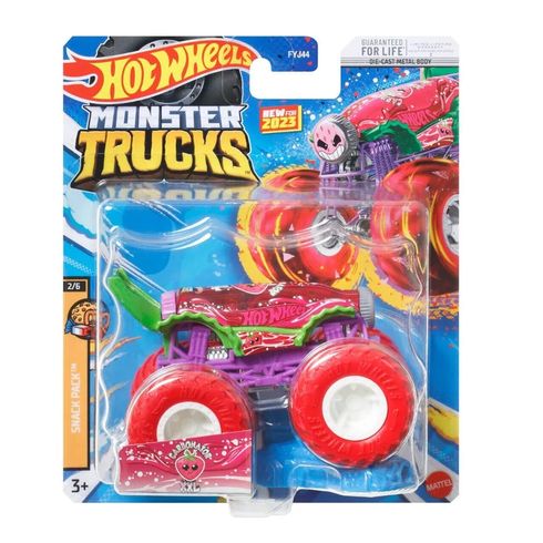 Kit 2x Hot Wheels Monster Trucks Brinquedo Carrinho Fyj44