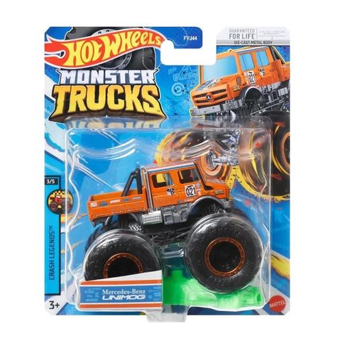 Pista de Carrinhos Hot Wheels - Monster Trucks - Estação de