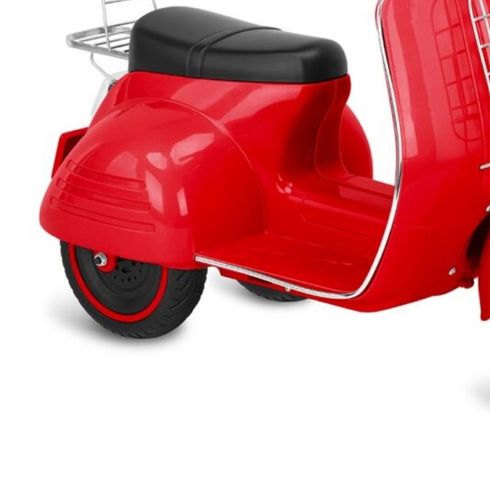 Mini Moto Elétrica Infantil 6V Lambreta Bandeirante 2903 Vermelha