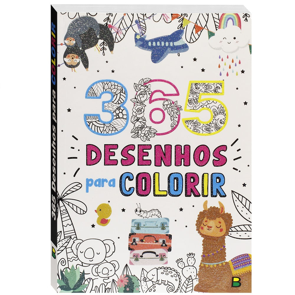 Livro 365 Atividades E Desenhos Para Colorir L.O.L Surprise