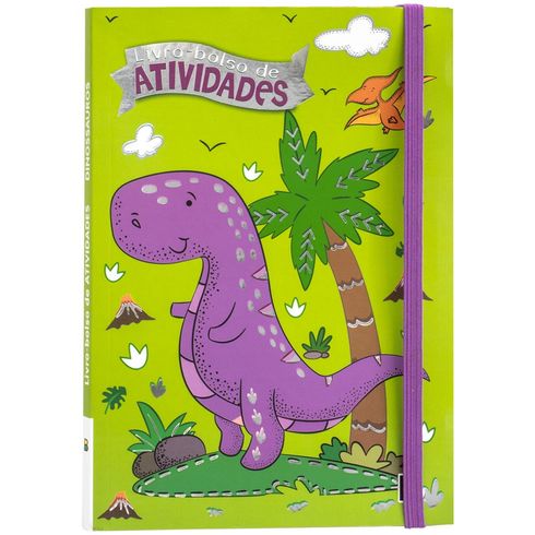 DINOSSAUROS: LIVRO COM JOGUINHOS - Dois Pontos