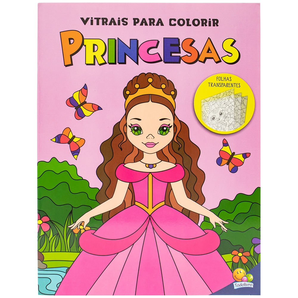 Princesas, Para Ler, Colorir e Brincar