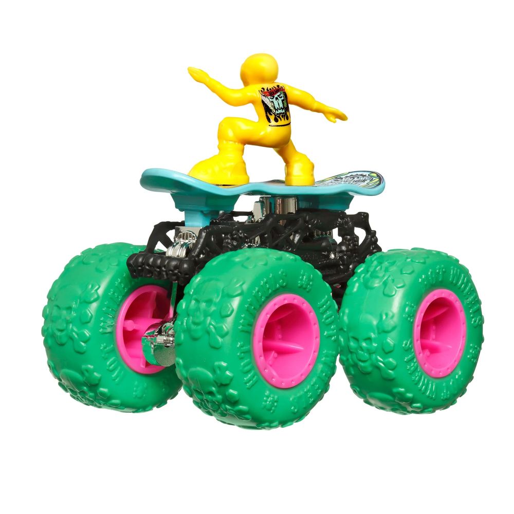 HOT WHEELS MONSTER TRUCKS VERDE - Casa dos Plásticos