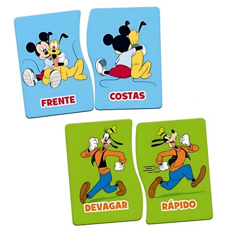 Jogo Aprendendo Os Opostos Mickey - Toyster - Kidverte
