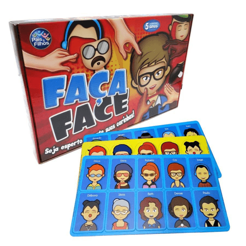 Jogo Faça Face - Pais E Filhos - Kidverte