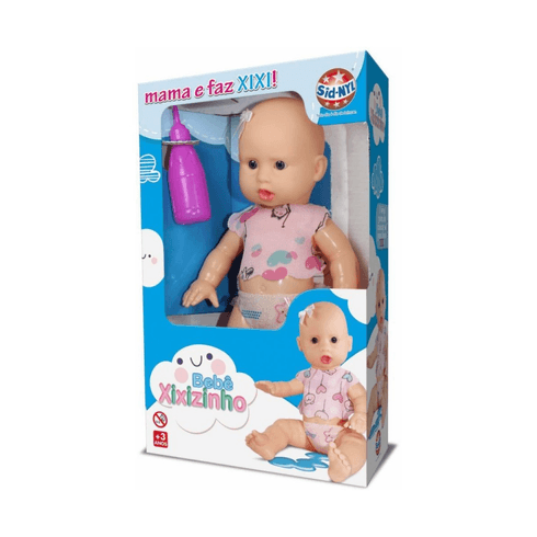 Boneca Bebê Xixinho Baby - Sid Nyl UNICA - Kidverte