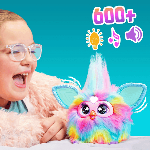 Pelúcia Eletrônica Furby - Tie Dye - Hasbro - Kidverte