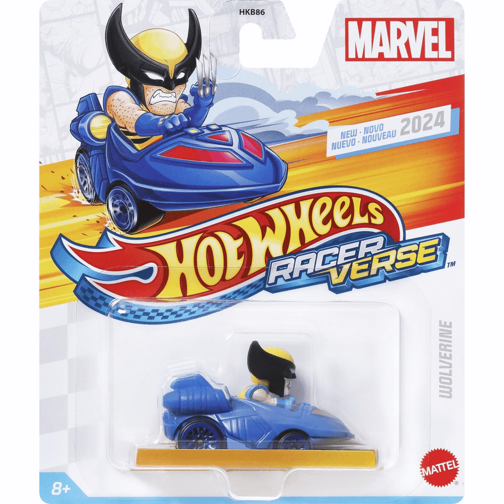 Carrinho Hot Wheels Racer Verse Wolverine Mattel UNICA Kidverte