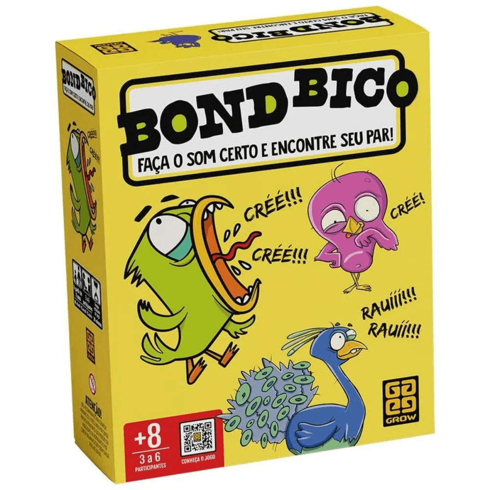 Jogo Bond Bico - Grow - Kidverte